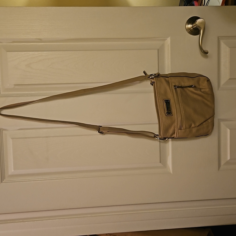 Rosetti tan crossbody bag good used condition